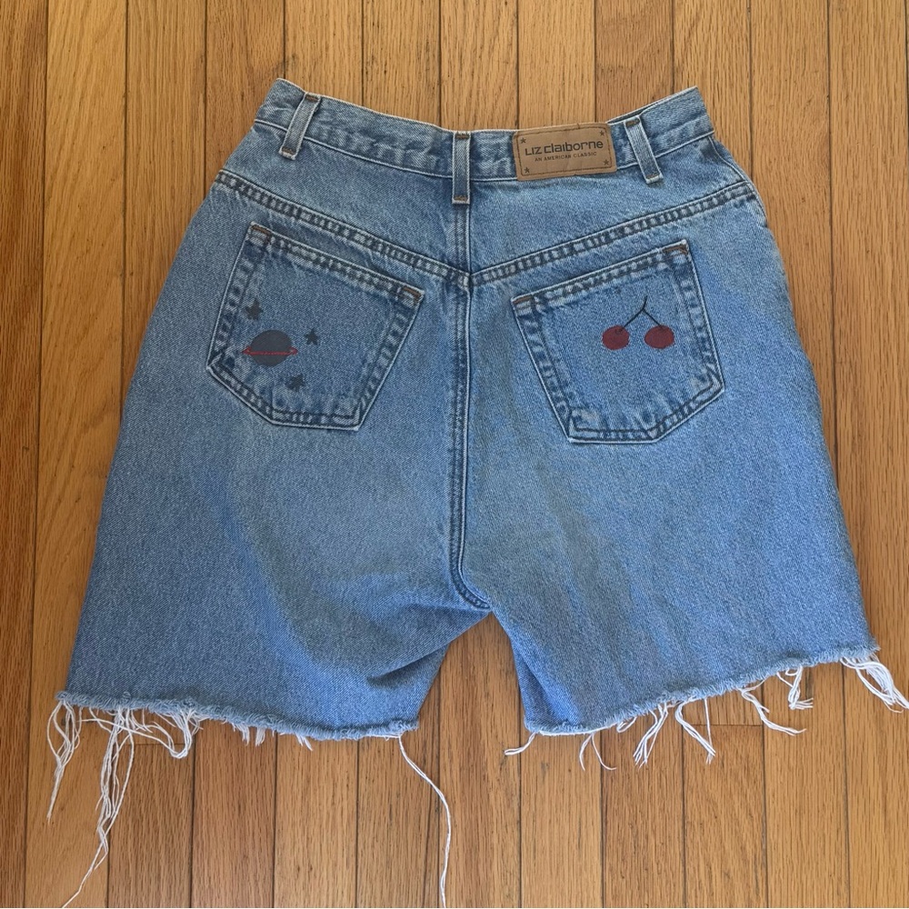 VTG Liz Claiborne Cut Off Jean Shorts